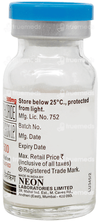 Vanking 500 Mg Injection 10 Ml